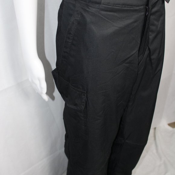 Arctix Women's Cargo Ski Pants Zipper pockets closure Winter Snow Black XL - Picture 2 of 6